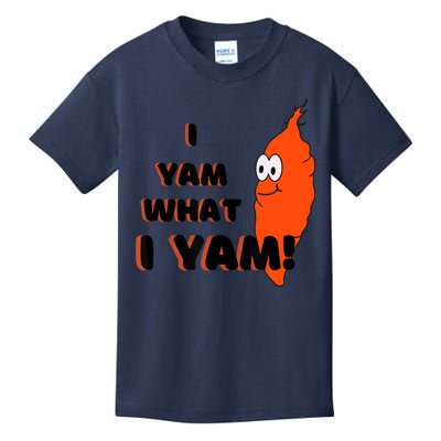 I Yam What I Yam Funny Yam Kids T-Shirt