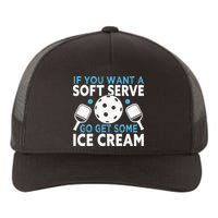 If you want a soft serve go get some Ice Cream Pickleball Yupoong Adult 5-Panel Trucker Hat
