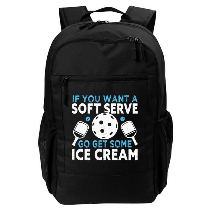 If you want a soft serve go get some Ice Cream Pickleball Backpack
