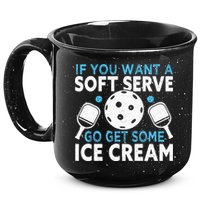 If you want a soft serve go get some Ice Cream Pickleball 15oz Campfire Ceramic Mug