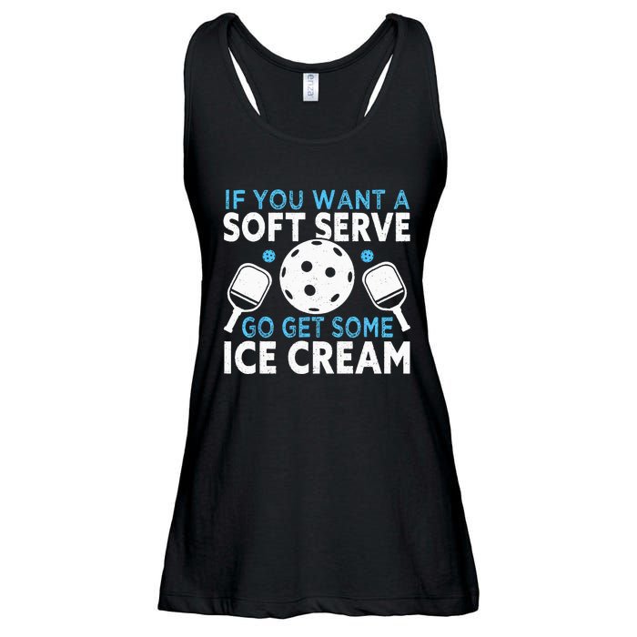 If you want a soft serve go get some Ice Cream Pickleball Ladies Essential Flowy Tank