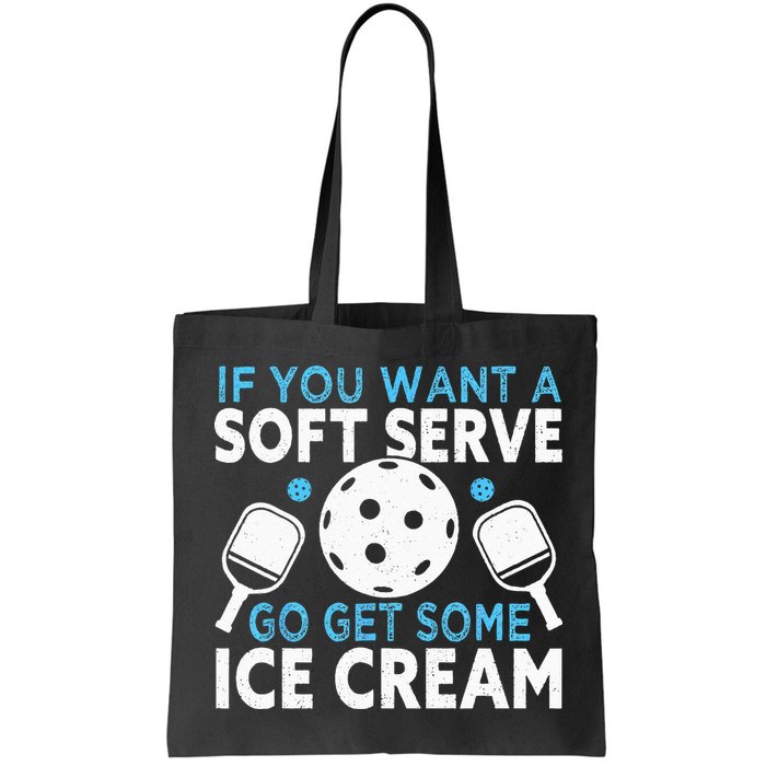 If you want a soft serve go get some Ice Cream Pickleball Bag