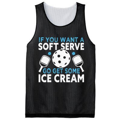 If you want a soft serve go get some Ice Cream Pickleball Mesh Reversible Basketball Jersey Tank