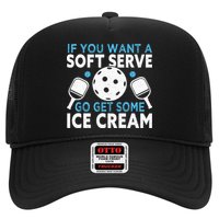 If you want a soft serve go get some Ice Cream Pickleball Trucker Hat