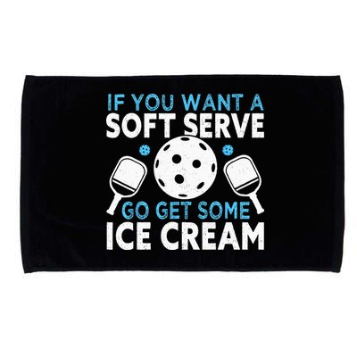 If you want a soft serve go get some Ice Cream Pickleball Microfiber Hand Towel