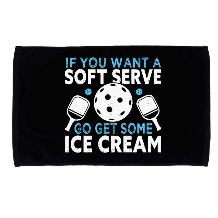 If you want a soft serve go get some Ice Cream Pickleball Microfiber Hand Towel