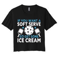 If you want a soft serve go get some Ice Cream Pickleball Crop Top