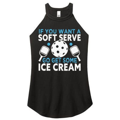 If you want a soft serve go get some Ice Cream Pickleball Women's Perfect Tri Rocker Tank