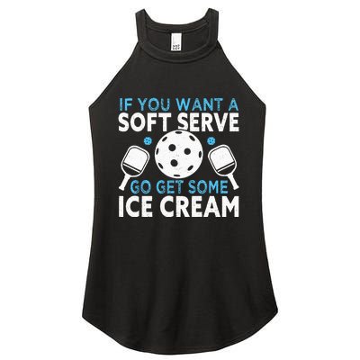 If you want a soft serve go get some Ice Cream Pickleball Women's Perfect Tri Rocker Tank