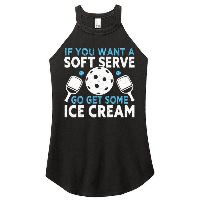 If you want a soft serve go get some Ice Cream Pickleball Women's Perfect Tri Rocker Tank