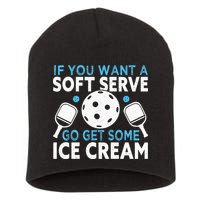 If you want a soft serve go get some Ice Cream Pickleball Short Acrylic Beanie
