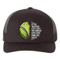 If you Wanted A Soft Serve Funny Tennis Player Yupoong Adult 5-Panel Trucker Hat