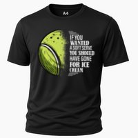 If you Wanted A Soft Serve Funny Tennis Player Cooling Performance Crew T-Shirt