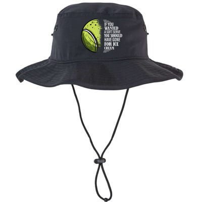 If you Wanted A Soft Serve Funny Tennis Player Legacy Cool Fit Booney Bucket Hat