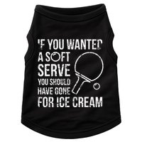 If You Wanted A Soft Serve Ping Pong Doggie Tank