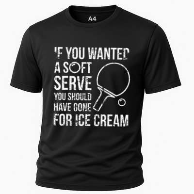 If You Wanted A Soft Serve Ping Pong Performance Shirt