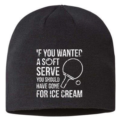 If You Wanted A Soft Serve Ping Pong Sustainable Beanie