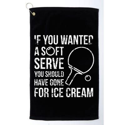 If You Wanted A Soft Serve Ping Pong Golf Towel