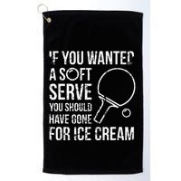If You Wanted A Soft Serve Ping Pong Golf Towel