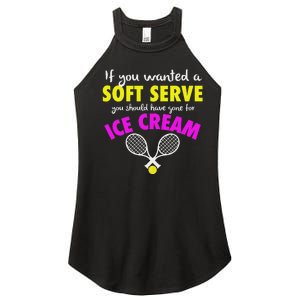 If You Wanted A Soft Serve Tennis Women's Perfect Tri Rocker Tank