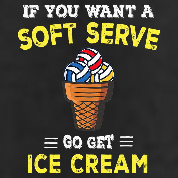 If You Want A Soft Serve Go Get Ice Cream Trucker Hat