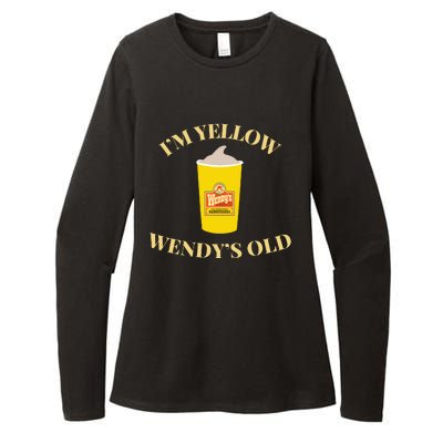 Im Yellow W.E.N.D.Y.S Old Womens CVC Long Sleeve Shirt