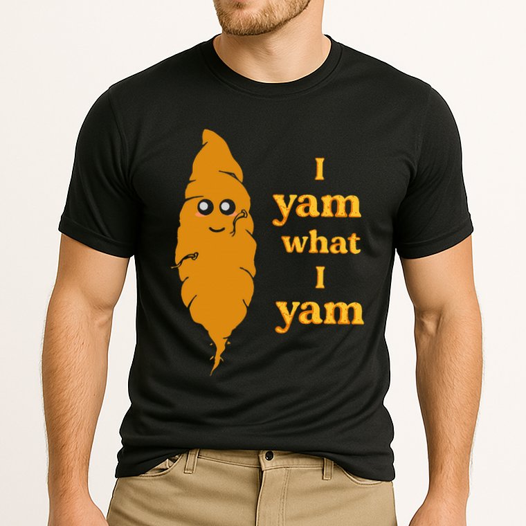 I Yam What I Yam Funny Gift Cooling Performance Crew T-Shirt