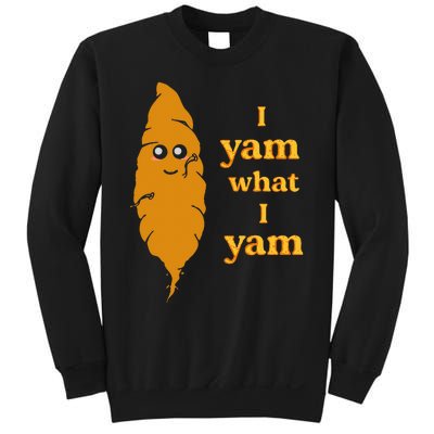 I Yam What I Yam Funny Gift Sweatshirt