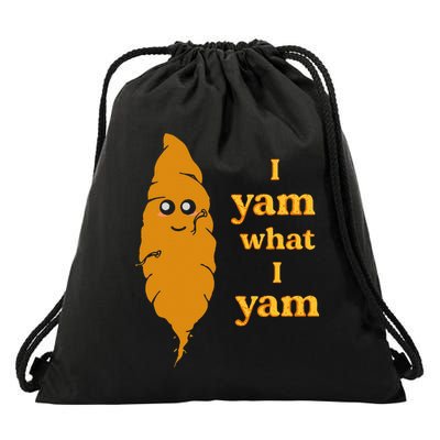I Yam What I Yam Funny Gift Drawstring Bag