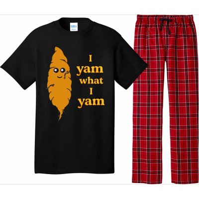 I Yam What I Yam Funny Gift Pajama Set