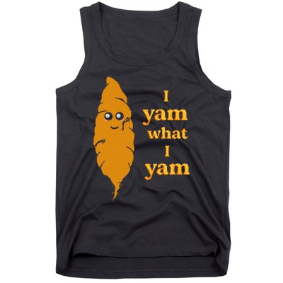 I Yam What I Yam Funny Gift Tank Top