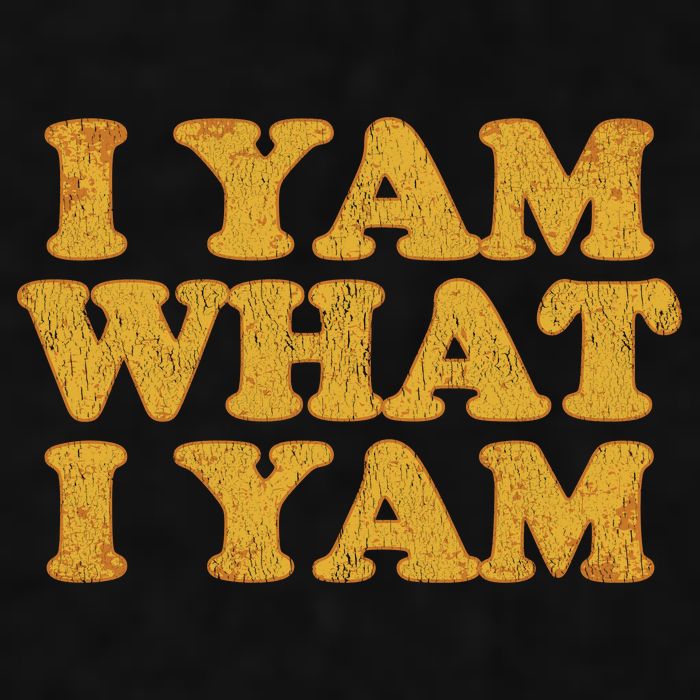 I Yam What I Yam | I'm A Bit Of A Sweetie Pie Ladies PosiCharge Tri-Blend Wicking Tank
