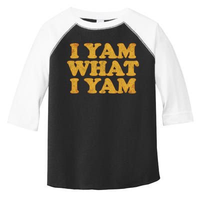 I Yam What I Yam | I'm A Bit Of A Sweetie Pie Toddler Fine Jersey T-Shirt