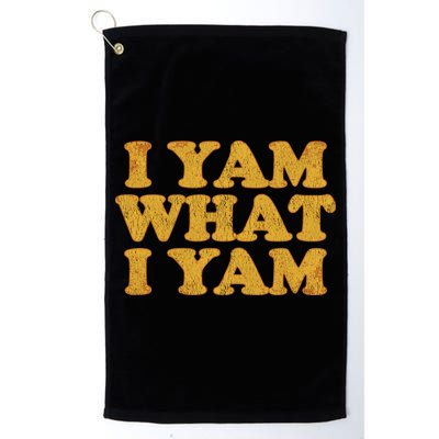 I Yam What I Yam | I'm A Bit Of A Sweetie Pie Golf Towel
