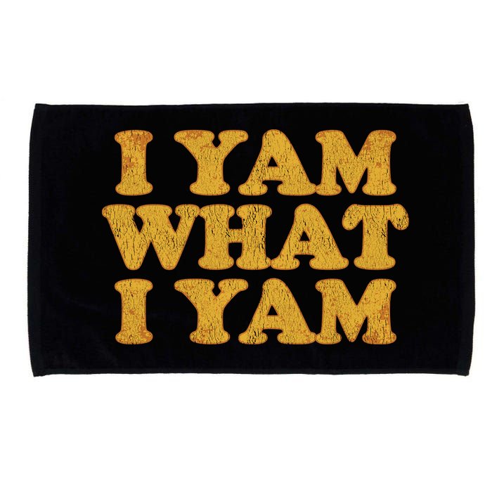 I Yam What I Yam | I'm A Bit Of A Sweetie Pie Microfiber Hand Towel