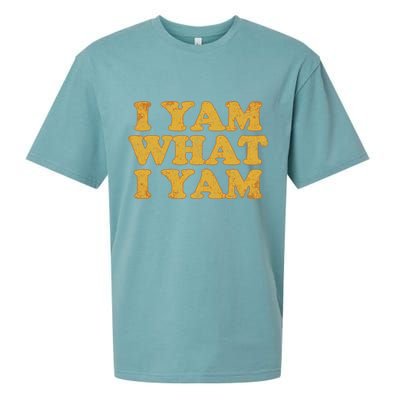 I Yam What I Yam | I'm A Bit Of A Sweetie Pie Sueded Cloud Jersey T-Shirt
