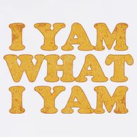 I Yam What I Yam | I'm A Bit Of A Sweetie Pie Garment-Dyed Sweatshirt