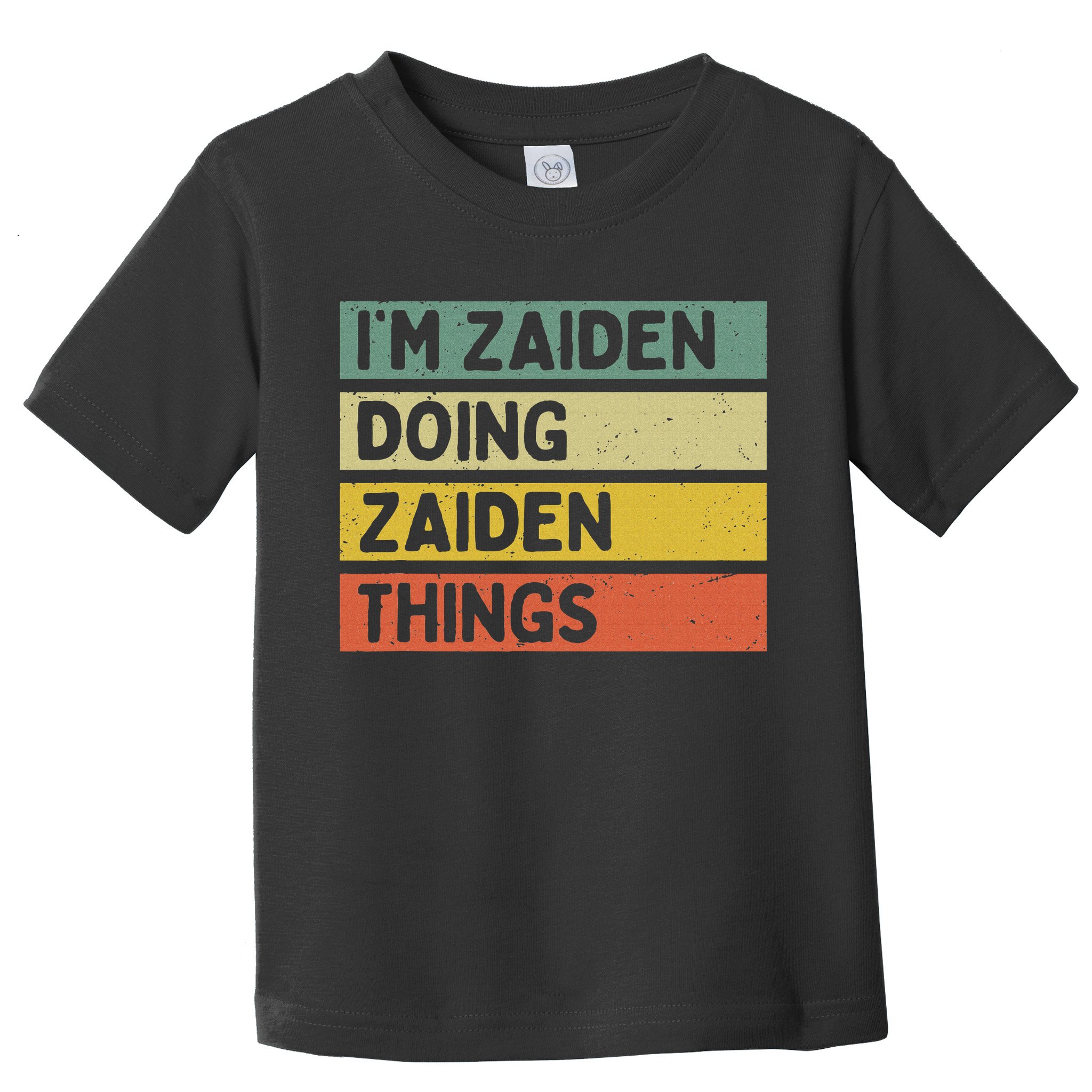 I'm Zaiden Doing Zaiden Things Funny Personalized Quote Toddler T-Shirt
