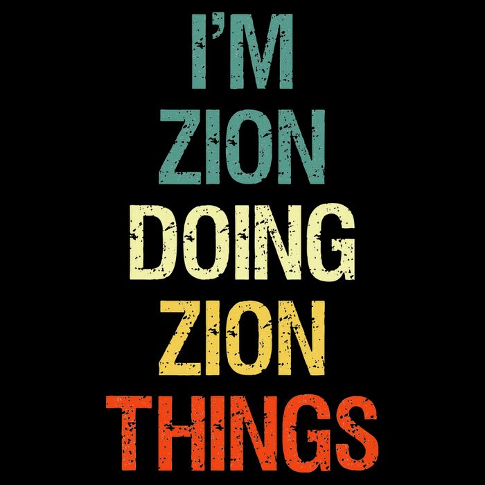 IM Zion Doing Zion Things Personalized First Name Mesh Reversible Basketball Jersey Tank