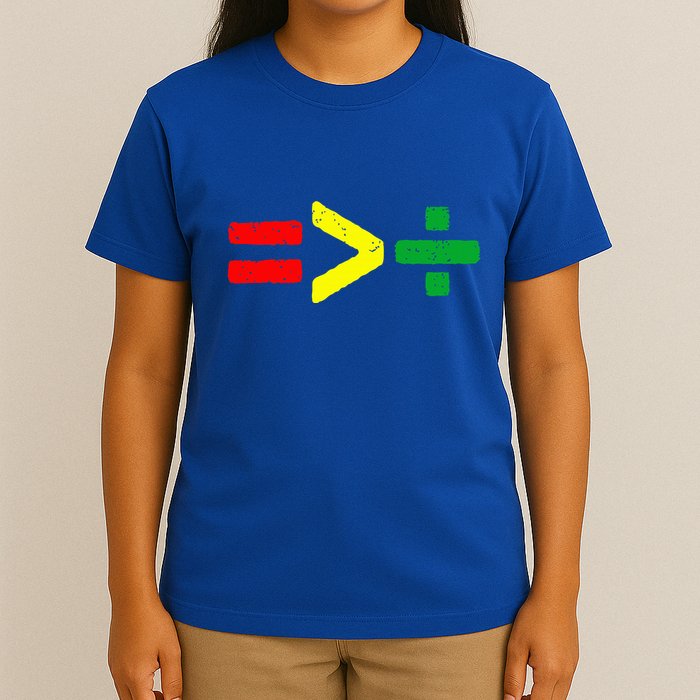 June 19th 1865 Equality Is Greater Than Division T-Shirt