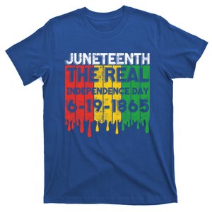 June 19th 1865 Junenth The Real Independence Day Freedom Gift T-Shirt