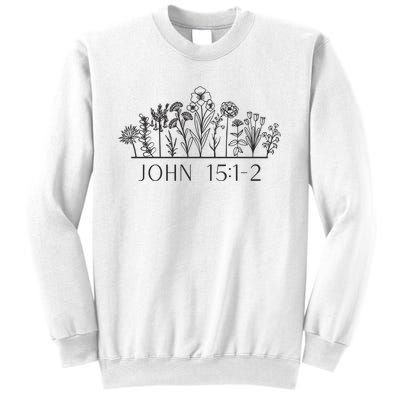 JOHN 15 12 Christian Bible Verse Sweatshirt