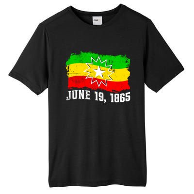 June 19 1865 Juneteenth Flag Black Freedom Black History Great Gift Tall Fusion ChromaSoft Performance T-Shirt