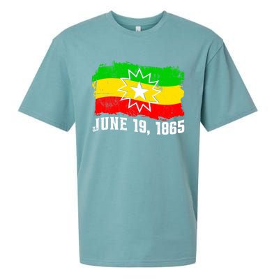 June 19 1865 Juneteenth Flag Black Freedom Black History Great Gift Sueded Cloud Jersey T-Shirt