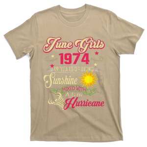 June 1974 1974th Birthday June 1974 49 Years Old T-Shirt