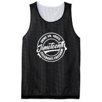 June 19 1865 Juneteenth Celebrate Black Freedom History Gift African Pride Mesh Reversible Basketball Jersey Tank