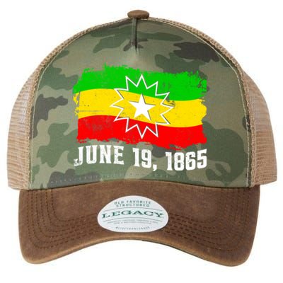 June 19 1865 Juneteenth Flag Black Freedom Black History Meaningful Gift Legacy Tie Dye Trucker Hat