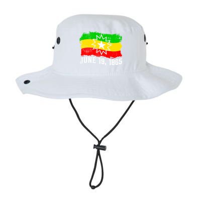 June 19 1865 Juneteenth Flag Black Freedom Black History Meaningful Gift Legacy Cool Fit Booney Bucket Hat