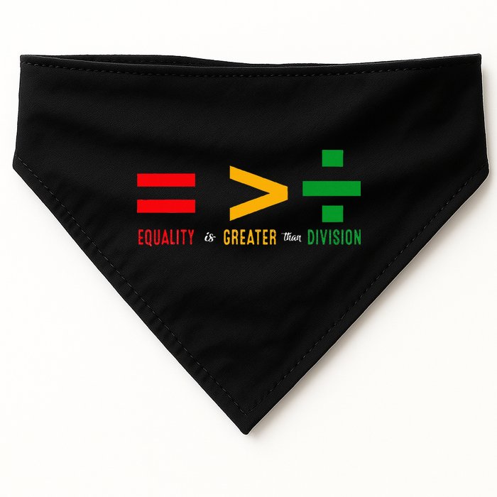 June 19th 1865 Equality Is Greater Than Division USA-Made Doggie Bandana