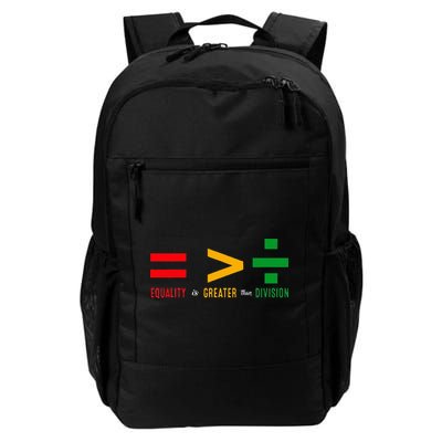 June 19th 1865 Equality Is Greater Than Division Backpack